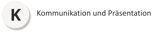 K Kommunikation und Präsentation