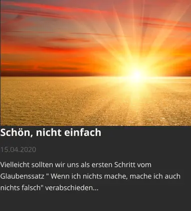 gegen den Wind